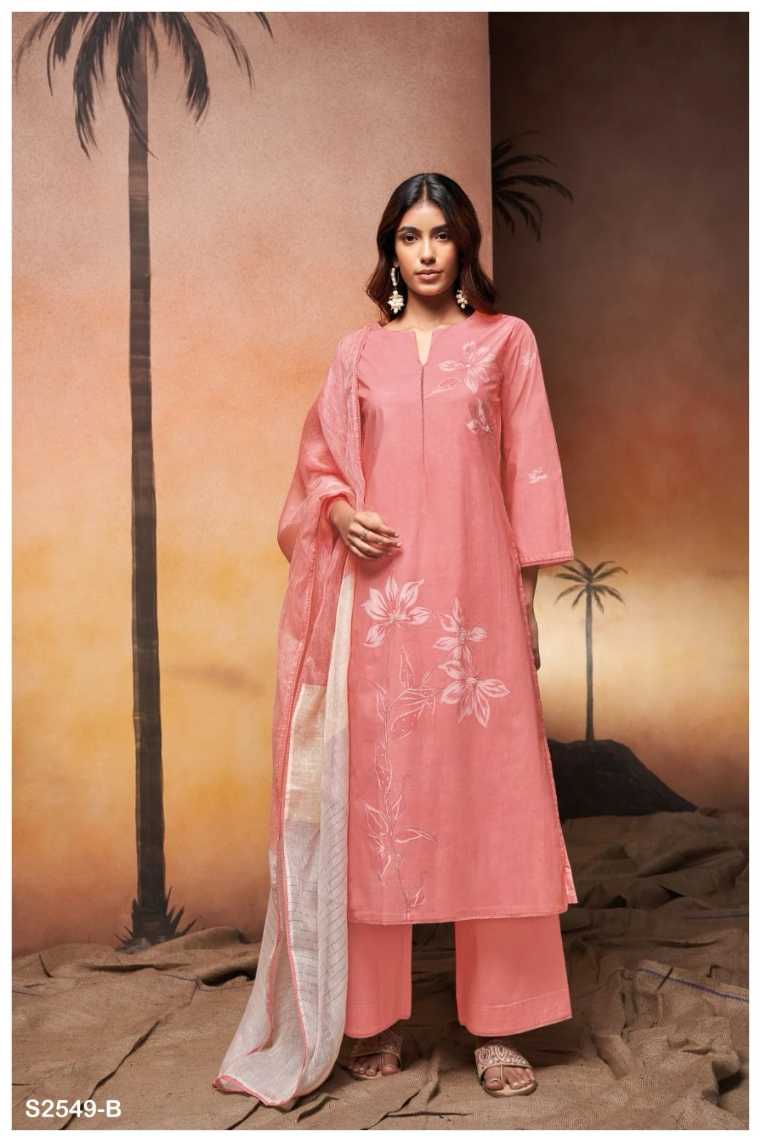 Ganga Oakleigh 2549 Premium Cotton Printed Wholesale Sancy Salwar Suit Catalog — Wholesale Salwar Suits, Ganga wholesale from Surat - Gallery Image 3